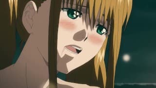 Cutie with Long Blonde Hair Likes to Fuck Doggystyle in the Outdoors Hentai
