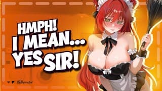 Tomboy Coworker Is Your HOT Free-Use Maid - Throatfucking ASMR Audio Hentai Anal Dirty Talk